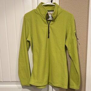 Orvis Green Quarter-Zip Sweatshirt